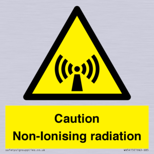 WV5415: Caution Non-Ionising radiation