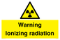 WV5441: Warning Ionizing radiation