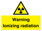 WV5441: Warning Ionizing radiation