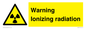 WV5441: Warning Ionizing radiation
