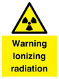 WV5441: Warning Ionizing radiation