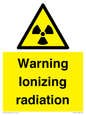 WV5441: Warning Ionizing radiation