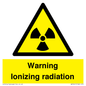 WV5441: Warning Ionizing radiation