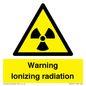 WV5441: Warning Ionizing radiation