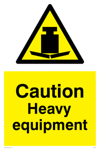 WV5443: Caution Heavy equipment