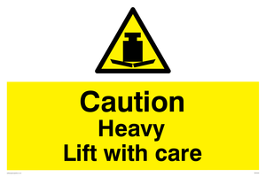 WV5445: Caution Heavy lift with care