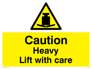 WV5445: Caution Heavy lift with care
