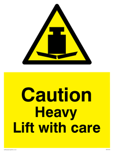 WV5445: Caution Heavy lift with care
