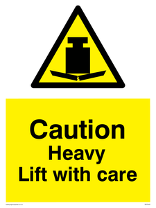 WV5445: Caution Heavy lift with care