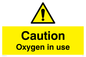 WV5451: Caution Oxygen in use