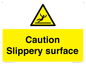 WV5503: Caution Slippery surface