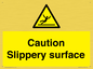 WV5503: Caution Slippery surface