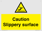 WV5503: Caution Slippery surface