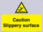 WV5503: Caution Slippery surface