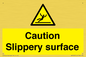 WV5503: Caution Slippery surface