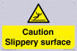 WV5503: Caution Slippery surface