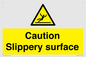 WV5503: Caution Slippery surface