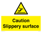 WV5503: Caution Slippery surface