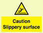 WV5503: Caution Slippery surface