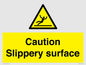 WV5503: Caution Slippery surface