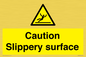 WV5503: Caution Slippery surface