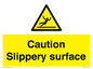 WV5503: Caution Slippery surface