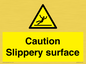 WV5503: Caution Slippery surface