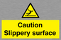 WV5503: Caution Slippery surface