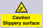 WV5503: Caution Slippery surface