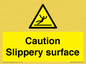 WV5503: Caution Slippery surface