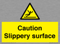 WV5503: Caution Slippery surface