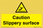 WV5503: Caution Slippery surface