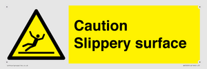 WV5503: Caution Slippery surface