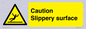 WV5503: Caution Slippery surface