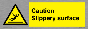 WV5503: Caution Slippery surface