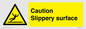 WV5503: Caution Slippery surface