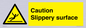 WV5503: Caution Slippery surface