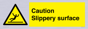 WV5503: Caution Slippery surface