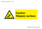 WV5503: Caution Slippery surface