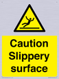 WV5503: Caution Slippery surface