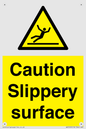 WV5503: Caution Slippery surface