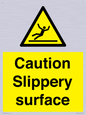 WV5503: Caution Slippery surface