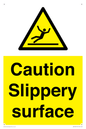 WV5503: Caution Slippery surface