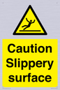 WV5503: Caution Slippery surface