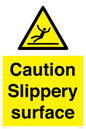 WV5503: Caution Slippery surface