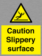 WV5503: Caution Slippery surface