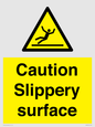 WV5503: Caution Slippery surface