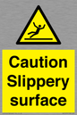 WV5503: Caution Slippery surface