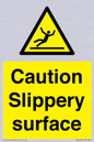 WV5503: Caution Slippery surface