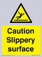 WV5503: Caution Slippery surface